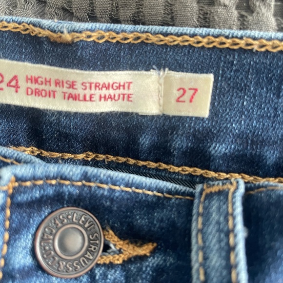Levi’s jeans size 27 - Picture 3 of 4